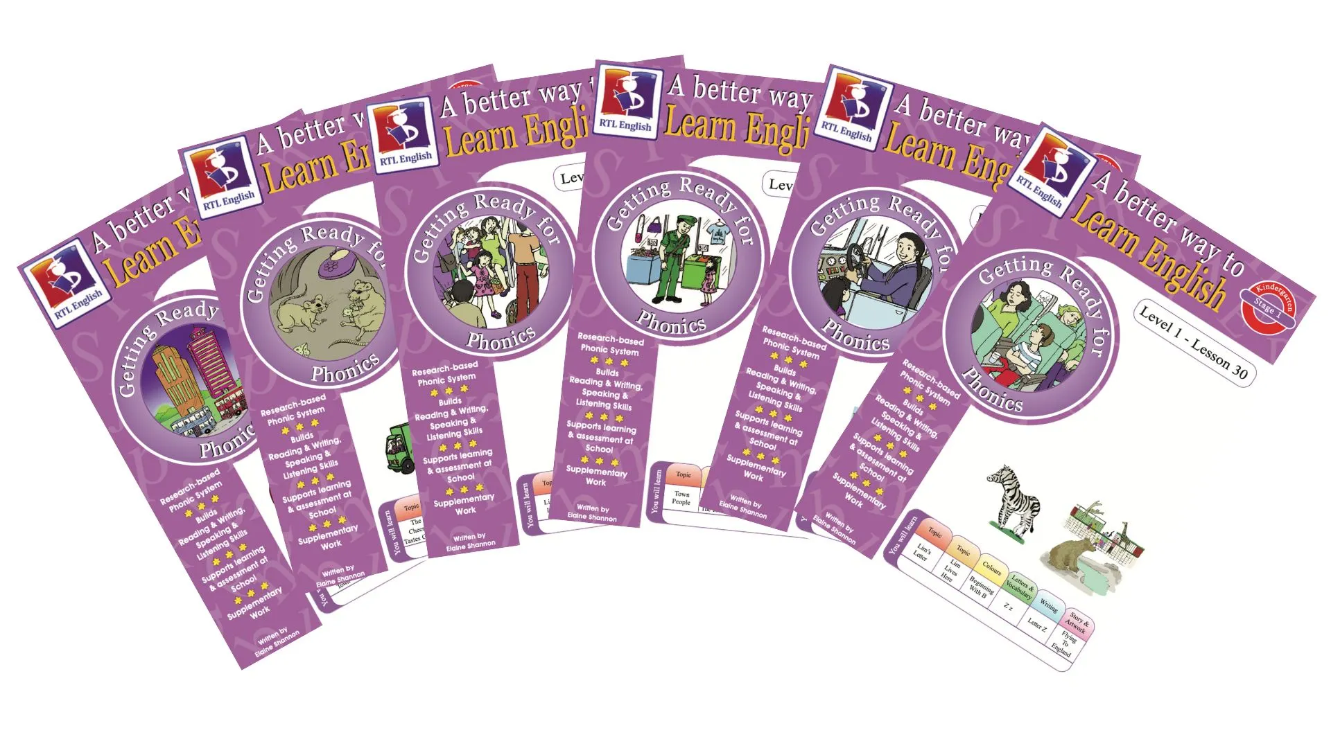 Getting Ready For Phonics - Workbooks 31-36